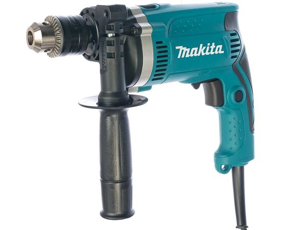 Набор Makita DK0123: углошлифовальная машина GA5030 + ударная дрель HP1630 – изображение 6