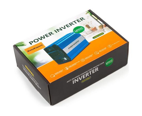 Автомобильный преобразователь напряжения (инвертор) AutoExpert A300, 12V/220V, 300W, евро-розетка, USB выход 5V/1A – изображение 7