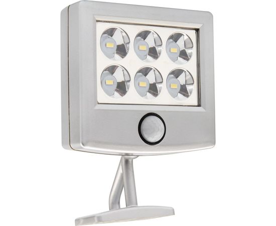 Поворотный прожектор Lamper LED 98x150x30 мм с солнечной панелью 2 м и аккумулятором, IP65 602-248 – изображение 7