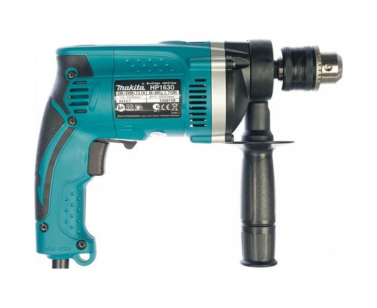 Набор Makita DK0123: углошлифовальная машина GA5030 + ударная дрель HP1630 – изображение 7