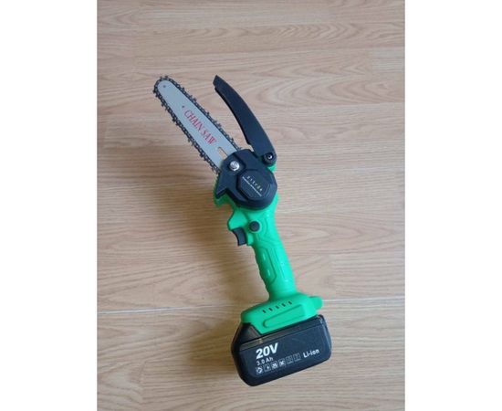 Цепная аккумуляторная пила Zitrek GreenSaw Extra power 20 В, 2 АКБ 1.5 и 3 А*ч, ЗУ 082-1851 – изображение 7