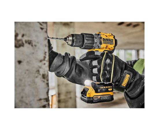 Ударная бесщеточная дрель-шуруповерт DEWALT 2 скорости, 2 АКБ 18 В XR Li-Ion DCD805E2T-QW – изображение 8