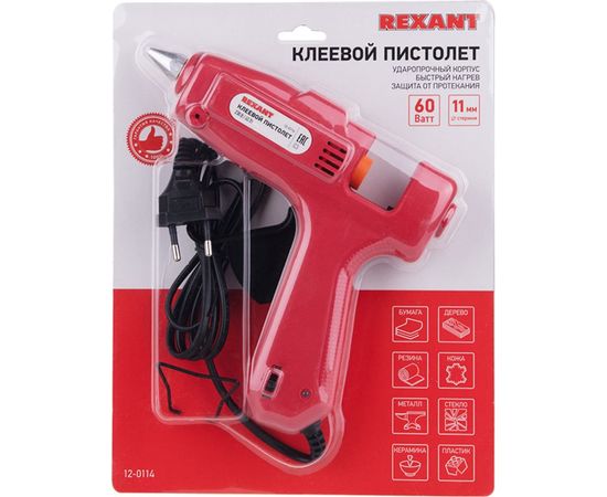 Клеевой пистолет Rexant 60 Вт 12-0114 – изображение 8