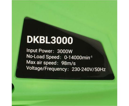Садовая электрическая воздуходувка DEKO DKBL3000 065-0953 – изображение 8