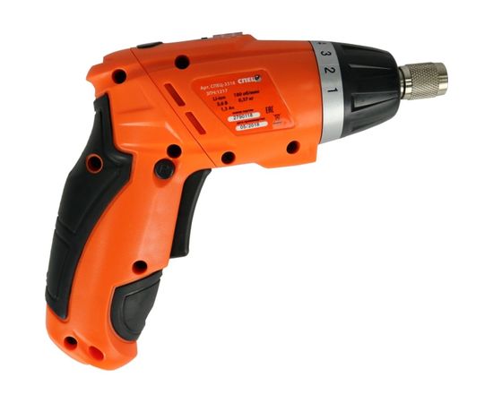 Аккумуляторная отвертка Спец БАО-3.6К-ЛИ Спец-3318 – изображение 8