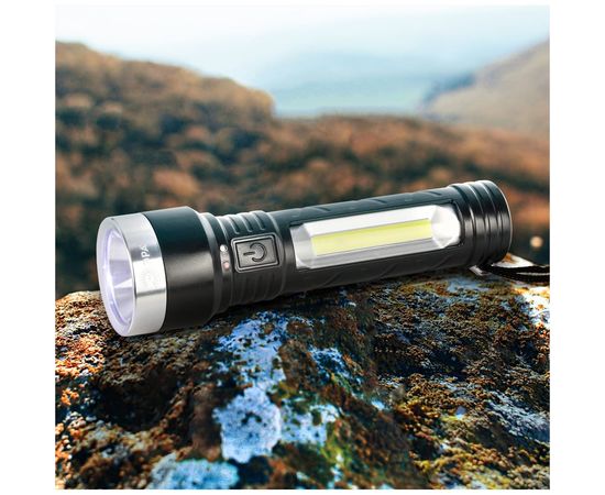 Универсальный аккумуляторный светодиодный фонарь ЭРА UA-501 COB+LED, 5 Вт, резина Б0052743 – изображение 11