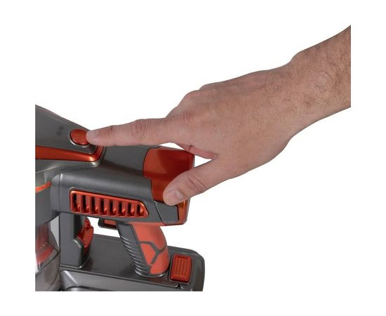 Вертикальный аккумуляторный пылесос циклонного типа Endever SkyClean VC-301, темно-серый/оранжевый 90244 – изображение 12