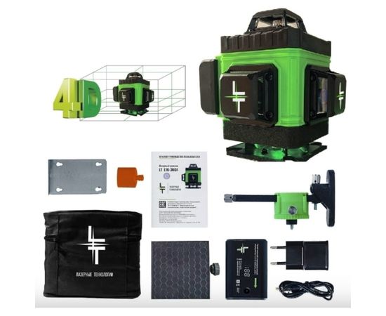 Лазерный уровень LT L16-360А + тренога 1.5м усиленная L16-360A/1.5м-УС – изображение 18
