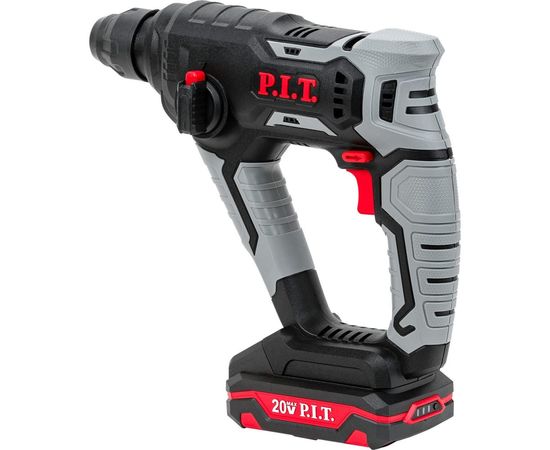 Аккумуляторный перфоратор P.I.T. 20В, 1.4 Дж, 2-х реж, sds-plus, PBH20H-18A/1 – изображение 2