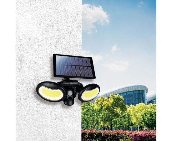 Прожектор Lamper NEW AGE COB 6500 K LED с датчиками движения и освещенности, аккумулятор 602-1010 – изображение 2