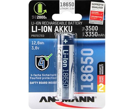 Аккумулятор 5035391-RU SC 3000мАч LSD с лепестковыми выводами ANSMANN 17415 – изображение 2