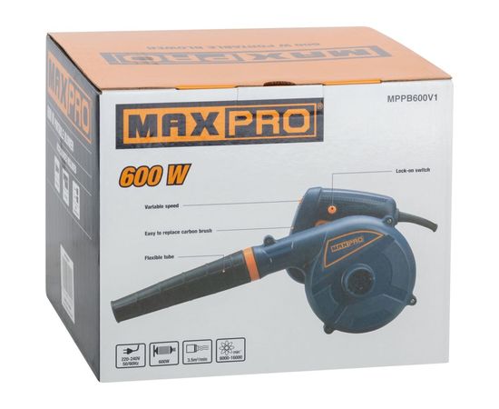 Воздуходувка-пылесос MAX-PRO MPPB600V1 85276 – изображение 2