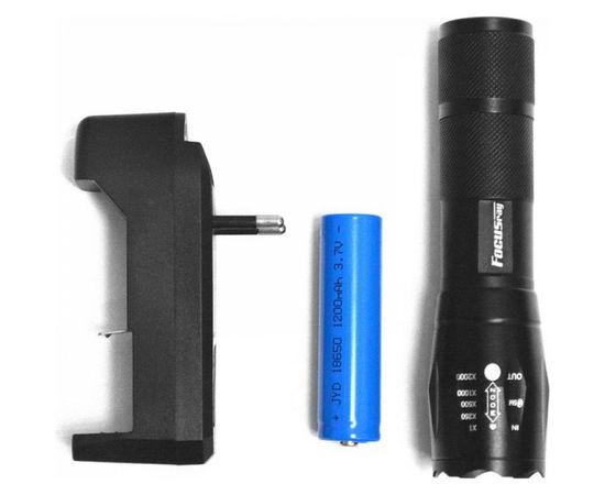 Аккумуляторный фонарь Focusray 953 10W CREE ZOOM 629318 – изображение 2