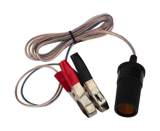 Автомобильный удлинитель прикуривателя REXANT от аккумулятора с зажимами 1.5 м 16-0215 – изображение 2