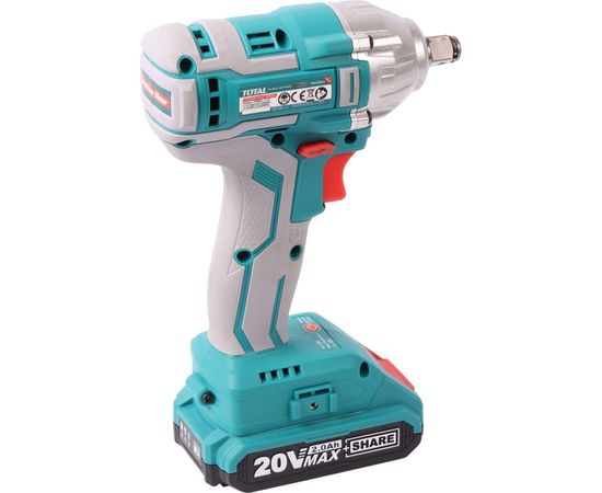 Аккумуляторный ударный гайковерт TOTAL TIWLI2001 – изображение 2