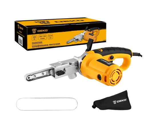 Ленточная шлифмашина DEKO DKBS500 500 Вт 063-4334 – изображение 3