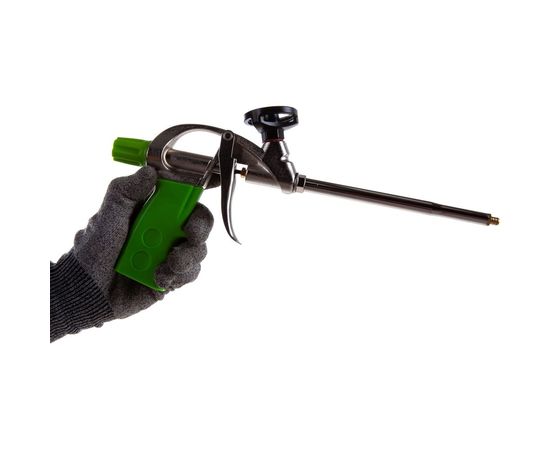 Пистолет для монтажной пены, усиленный алюминиевый корпус СИБРТЕХ 88671 – изображение 3