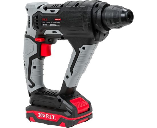 Аккумуляторный перфоратор P.I.T. 20В, 1.4 Дж, 2-х реж, sds-plus, PBH20H-18A/1 – изображение 3