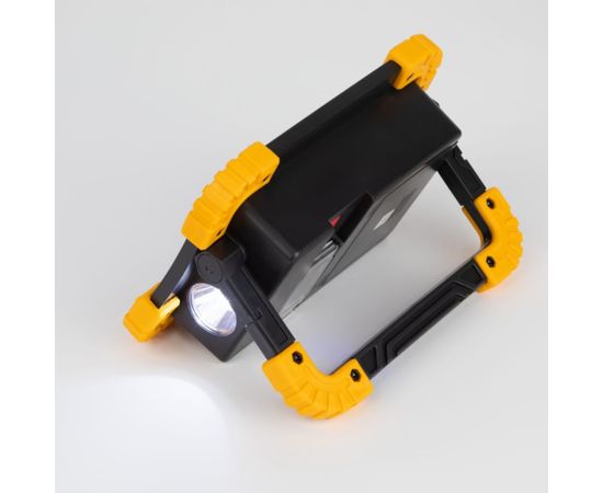 Светодиодный фонарь ЭРА Рабочие Практик PA-803 аккумулятор на батарейках 10 Вт, 4 режима, Б0054037 – изображение 4