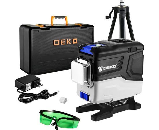 Лазерный самовыравнивающийся профессиональный уровень DEKO LL12-HVR SET 2 PREMIUM 065-0105-1 – изображение 4