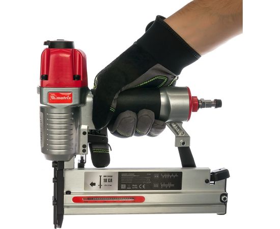 Пневматический нейлер-степлер с регулировкой глубины MATRIX 2 в 1 57428 – изображение 4