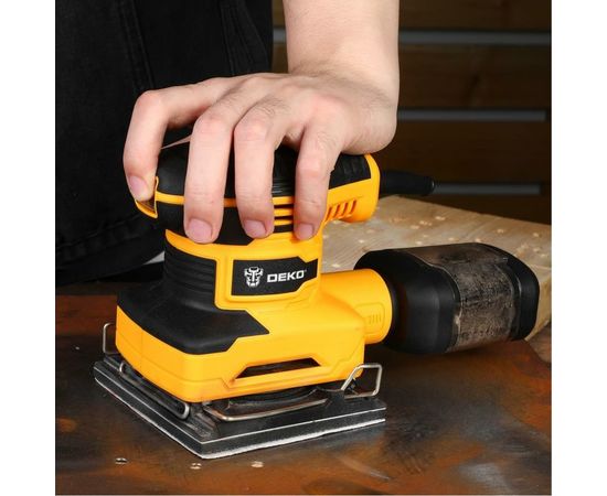 Вибрационная шлифмашина DEKO DKS400 063-4321 – изображение 4