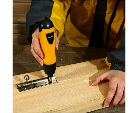 DEKO Отвертка аккумуляторная DKS-Li + набор бит (11 шт) 065-0661 – изображение 4