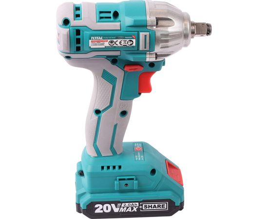 Аккумуляторный ударный гайковерт TOTAL TIWLI2001 – изображение 4