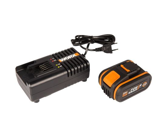 Комплект аккумулятор 4 Ач с зарядным устройством на 2А WORX WA3604 – изображение 5
