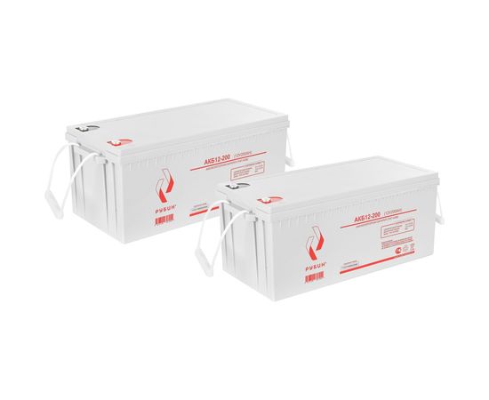 Аккумулятор АКБ 12-200 Рубин РЭ-АКБ12200 – изображение 5