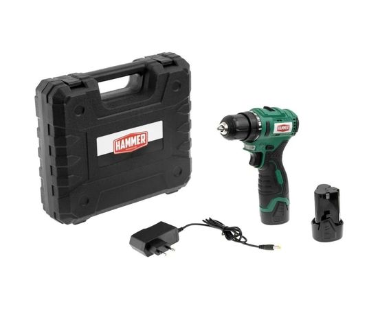 Аккумуляторная бесщеточная дрель Hammer ACD12BL 12В в кейсе 14281 – изображение 5