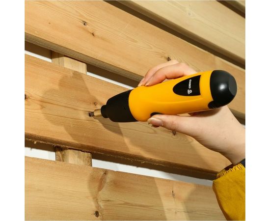 DEKO Отвертка аккумуляторная DKS-Li + набор бит (11 шт) 065-0661 – изображение 6