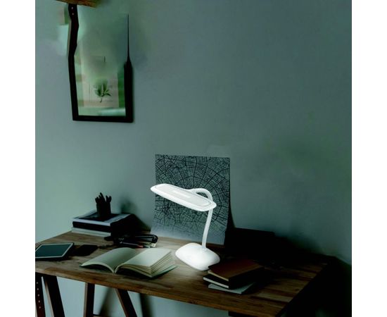 Лампа настольная светодиодная Baoli 8 Вт 4000К аккумуляторная USB-зарядка и ночник REXANT 75-0222 – изображение 7