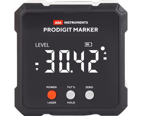 Электронный уровень с лазерным маркером ADA ProDigit MARKER А00671 – изображение 7