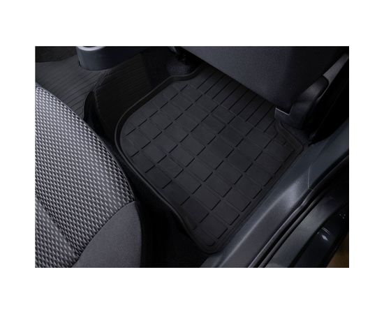 Литьевые коврики в салон автомобиля Rival для Skoda Rapid I, II лифтбек 2012-2020 2020-н.в./Volkswagen Polo VI лифтбек 2020-н.в., резина, с крепежом, 5 шт., 65102001 – изображение 7