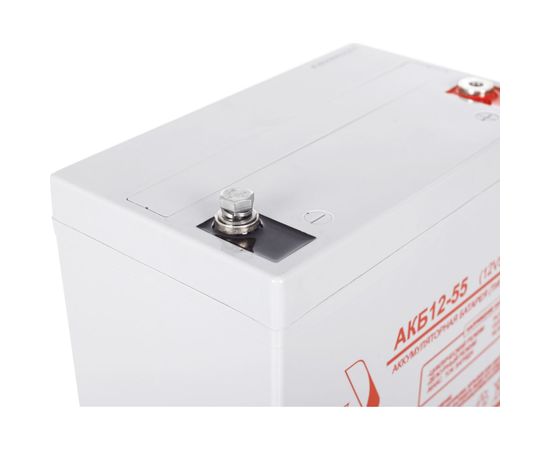 Аккумулятор АКБ 12-55 Рубин РЭ-АКБ1255 – изображение 8