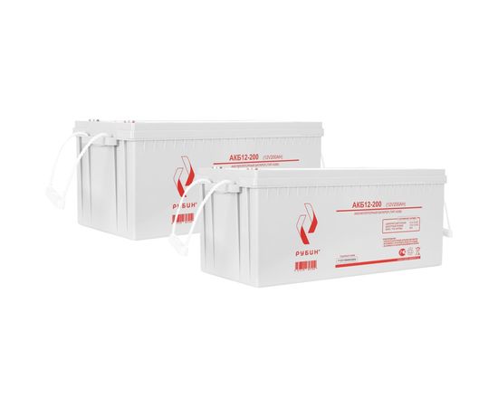 Аккумулятор АКБ 12-200 Рубин РЭ-АКБ12200 – изображение 9