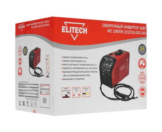 Сварочный инвертор Elitech ИС 190 199494 – изображение 10