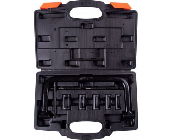 Универсальный рассухариватель клапанов AFFIX, струбцина, кейс, 10 предметов AF10310006C – изображение 2