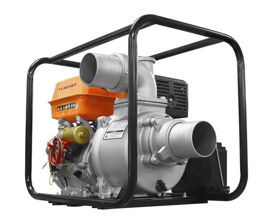 Мотопомпа CARVER CGP 99100 E 01.022.00009 – изображение 2