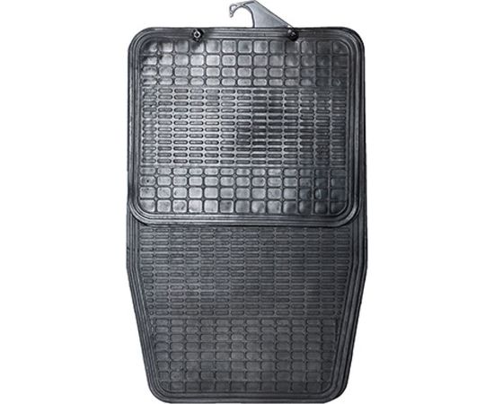 Коврик салона SKYWAY Стандарт 009 4 предмета, резиновый, черный S01704009 – изображение 2