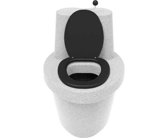 Торфяной туалет Rostok белый гранит 206.1000.004.0 – изображение 3