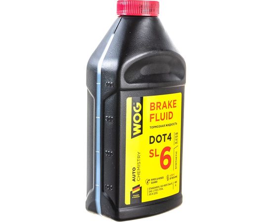 Тормозная жидкость WOG DOT 4, SL6, 0.5 л WGC0142 – изображение 3