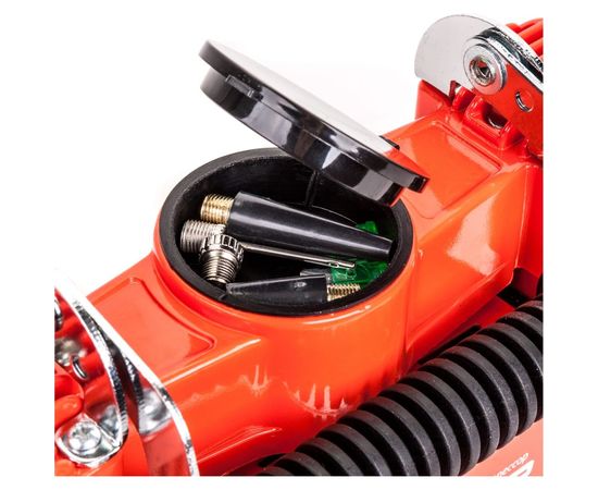 Металлический автомобильный компрессор 12V Агрессор AGR-75 – изображение 3