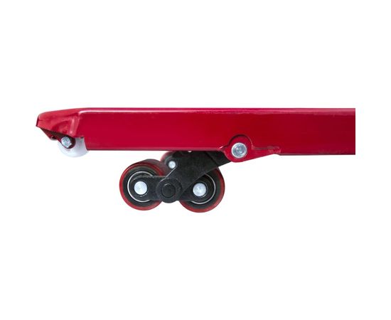 Гидравлическая тележка PROLIFT AC 25, грузоподъемность 2500кг, колеса полиуретан, вилы 1150x550мм – изображение 3