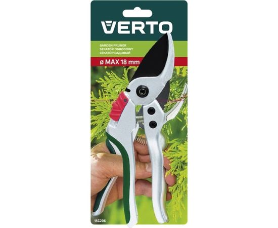 Секатор (садовый, универсальный) VERTO 15G206 – изображение 4