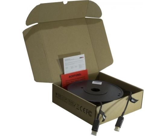 Видео кабель Eagle Cable Profi HDMI 2.0 LWL 18Gbps 8,0 м 313241008 – изображение 4