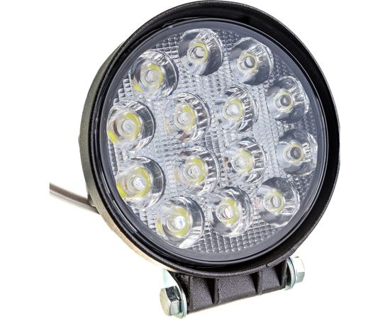 Светодиодная фара SKYWAY OFF ROAD круглая 12V/24V 42W 6000K, ближний свет S07201020 – изображение 4