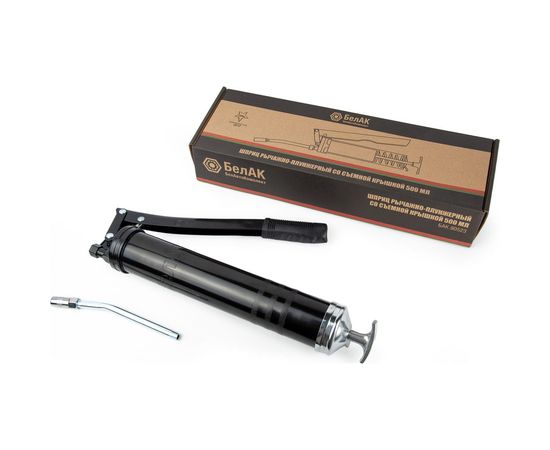 Рычажно-плунжерный шприц со съемной задней крышкой БелАК 500 мл БАК.90523 – изображение 7