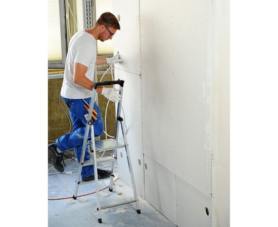 Свободностоящая стремянка с семью ступеньками Krause MONTO SOLIDY 126252 – изображение 7